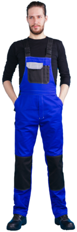 Костюм "Город" (васильковый с серой отд.)